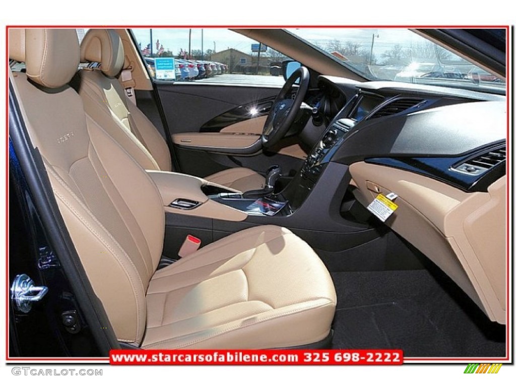 2013 Azera  - Midnight Blue Pearl / Camel photo #25