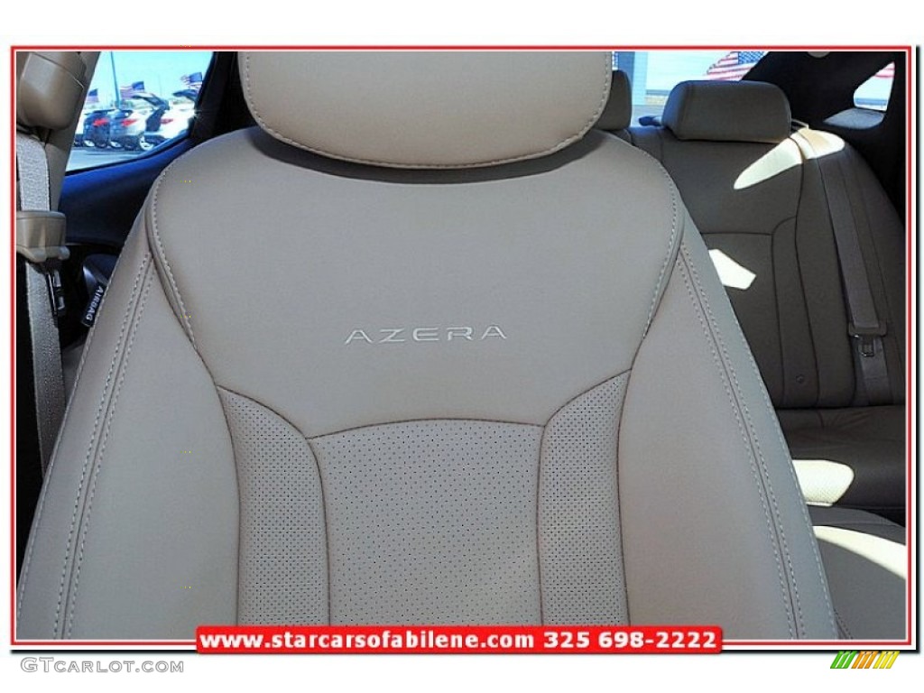 2013 Azera  - Midnight Blue Pearl / Camel photo #28