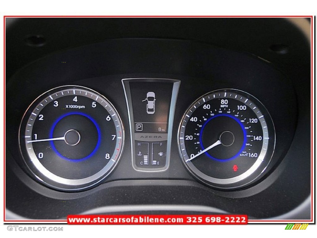 2013 Azera  - Midnight Blue Pearl / Camel photo #35