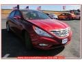 2013 Sparkling Ruby Hyundai Sonata Limited  photo #9