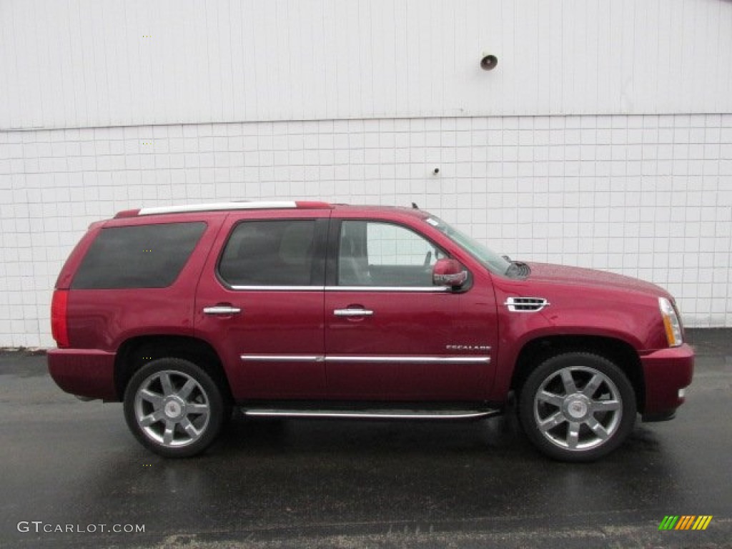 Infrared Tincoat 2011 Cadillac Escalade Luxury AWD Exterior Photo #77439447