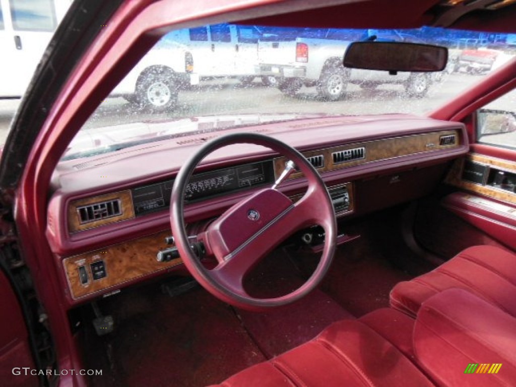 Red Interior 1991 Buick LeSabre Limited Sedan Photo #77440107