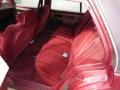 1991 Buick LeSabre Red Interior Rear Seat Photo