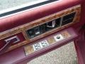 1991 Buick LeSabre Red Interior Controls Photo