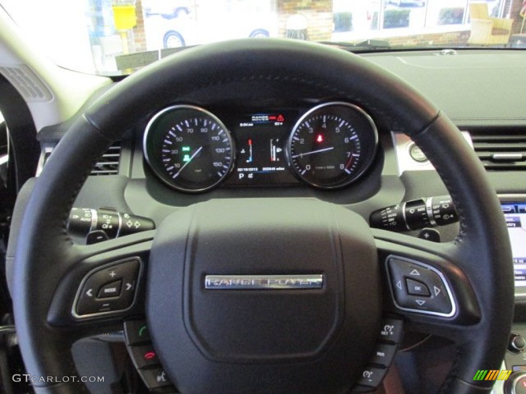 2012 Range Rover Evoque Pure - Barolo Black Premium Metallic / Ebony photo #19