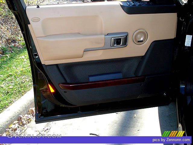 2006 Range Rover HSE - Java Black Pearl / Sand/Jet photo #13