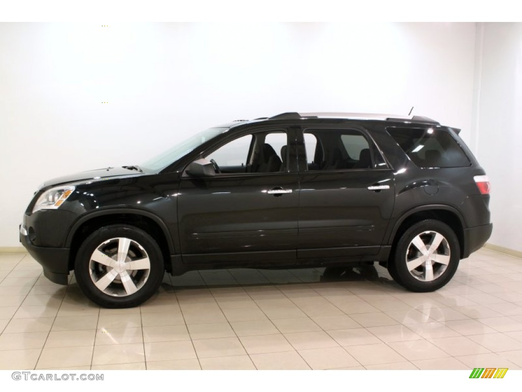 Carbon Black Metallic 2010 GMC Acadia SLE Exterior Photo #77441524