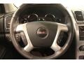 2010 GMC Acadia Ebony Interior Steering Wheel Photo