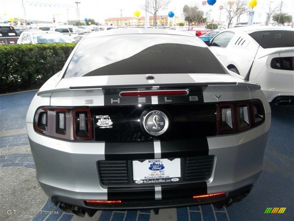 2013 Mustang Shelby GT500 SVT Performance Package Coupe - Ingot Silver Metallic / Shelby Charcoal Black/Black Accent Recaro Sport Seats photo #4