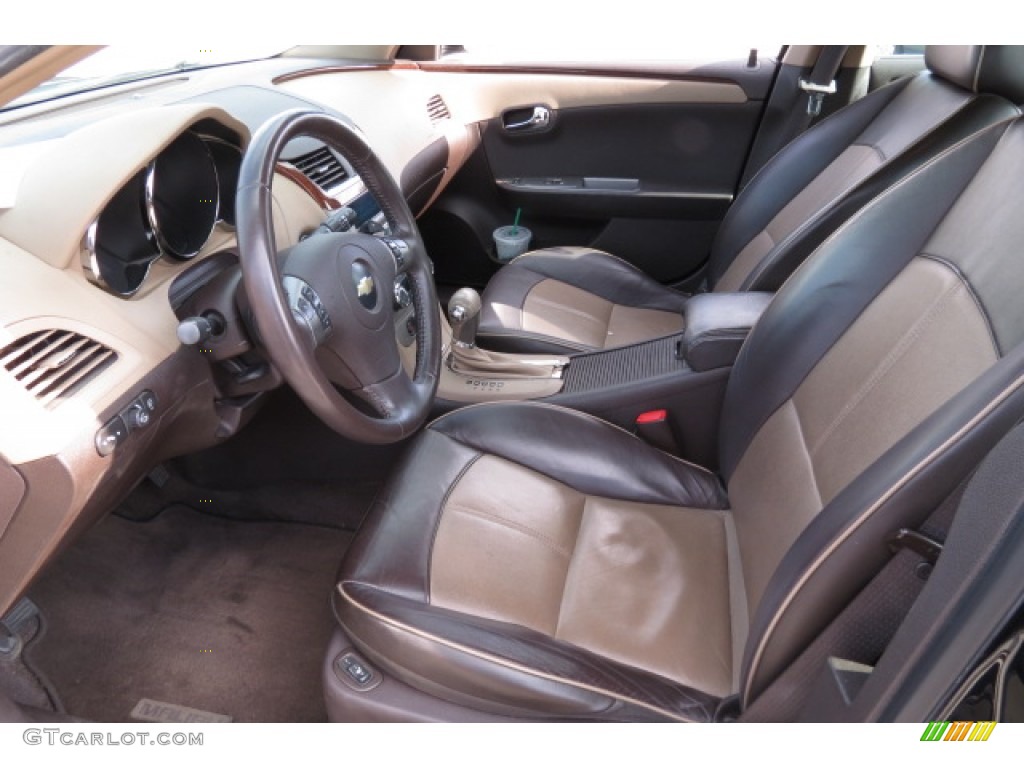 Cocoa/Cashmere Beige Interior 2008 Chevrolet Malibu LTZ Sedan Photo #77442120