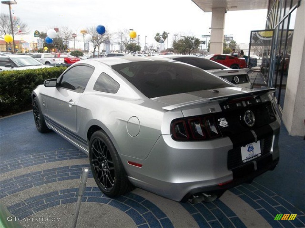 2013 Mustang Shelby GT500 SVT Performance Package Coupe - Ingot Silver Metallic / Shelby Charcoal Black/Black Accent Recaro Sport Seats photo #6