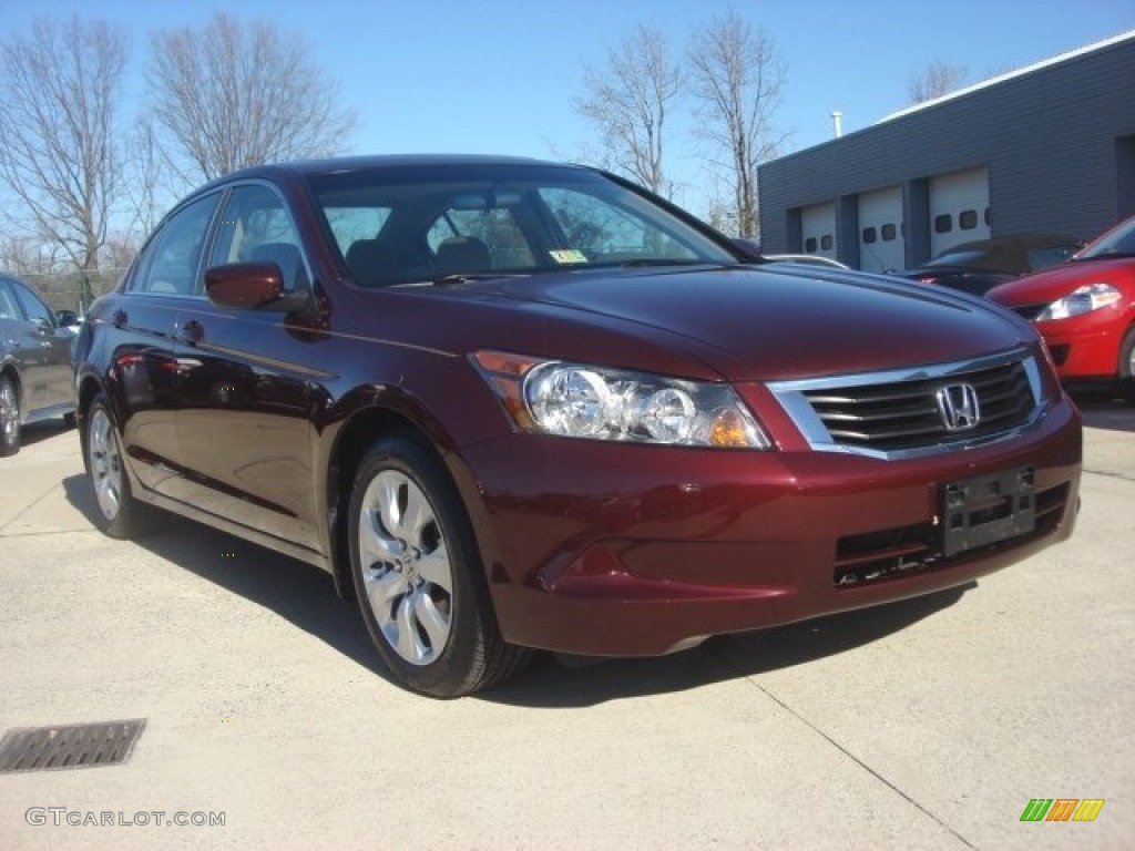 2010 Accord EX Sedan - Tango Red Pearl / Ivory photo #1