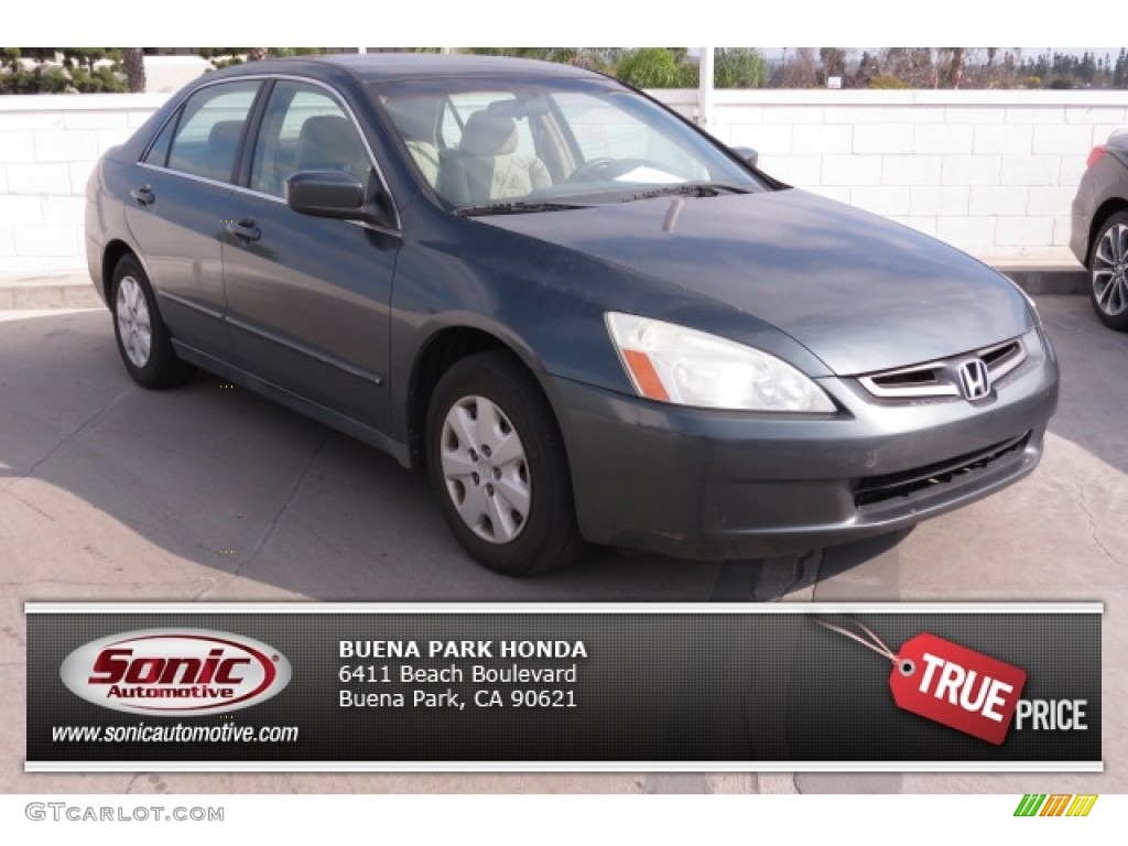 2004 Accord LX Sedan - Graphite Pearl / Ivory photo #1