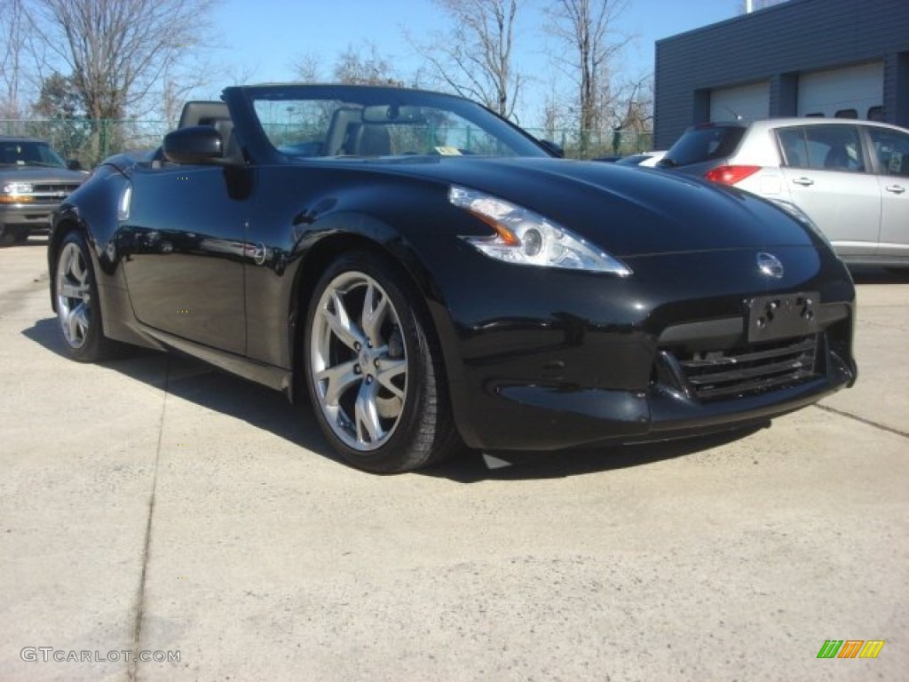 2011 370Z Sport Touring Coupe - Magnetic Black / Black photo #1