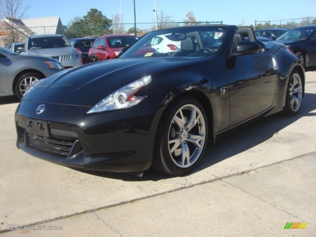 2011 370Z Sport Touring Coupe - Magnetic Black / Black photo #7