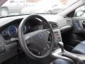 2005 Volvo S60 R Nordkap Black/Blue Metallic Interior Steering Wheel Photo