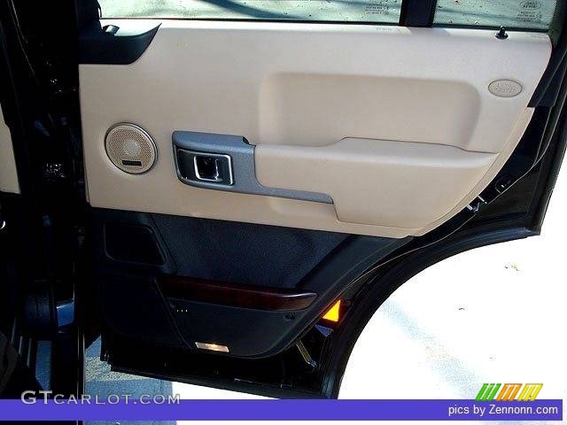 2006 Range Rover HSE - Java Black Pearl / Sand/Jet photo #17