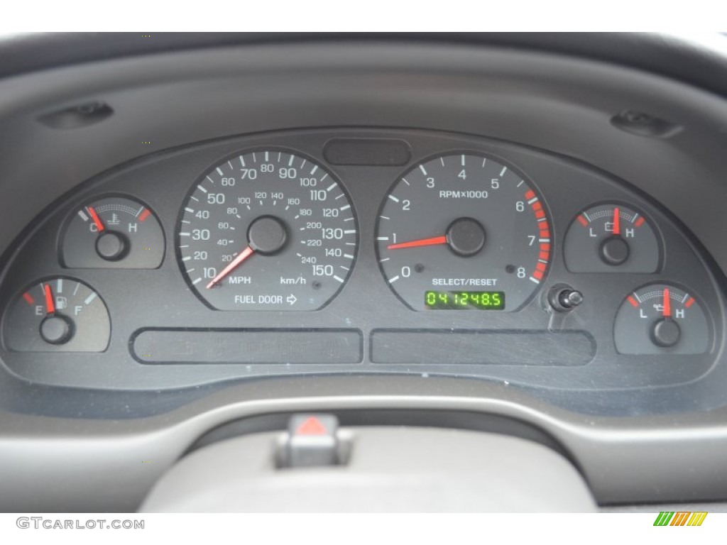 2003 Ford Mustang GT Coupe Gauges Photo #77443311