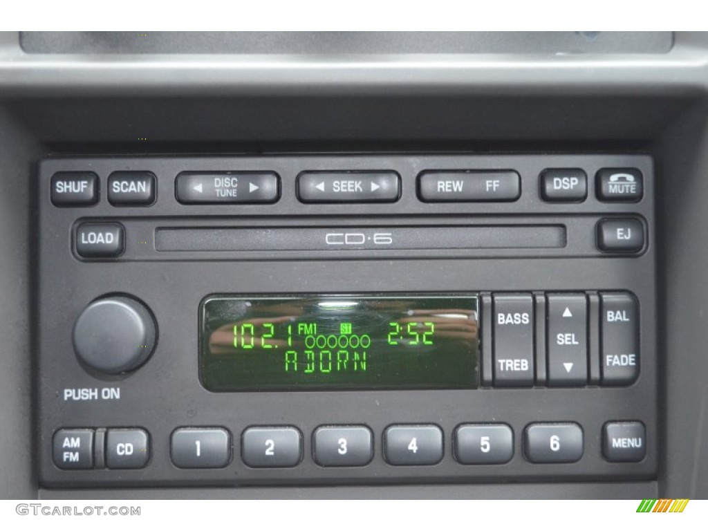 2003 Ford Mustang GT Coupe Audio System Photo #77443347