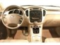 2007 Toyota Highlander Ivory Beige Interior Dashboard Photo