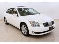 Winter Frost Pearl 2005 Nissan Maxima 3.5 SE