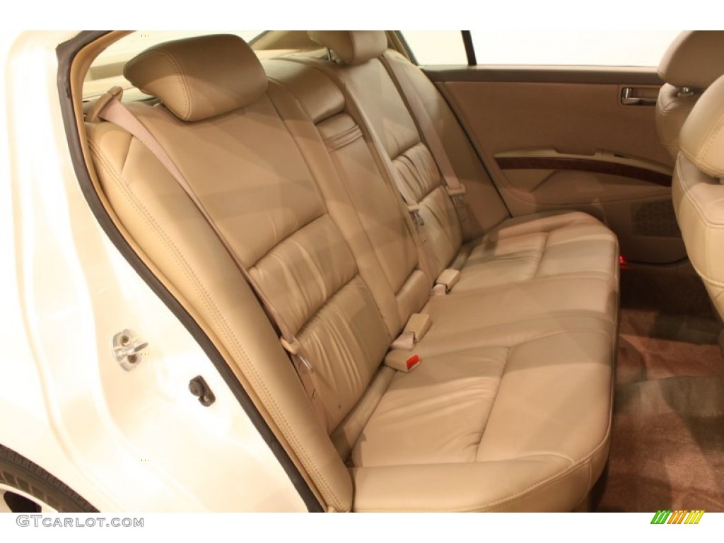 2005 Nissan Maxima 3.5 SE Rear Seat Photo #77443878