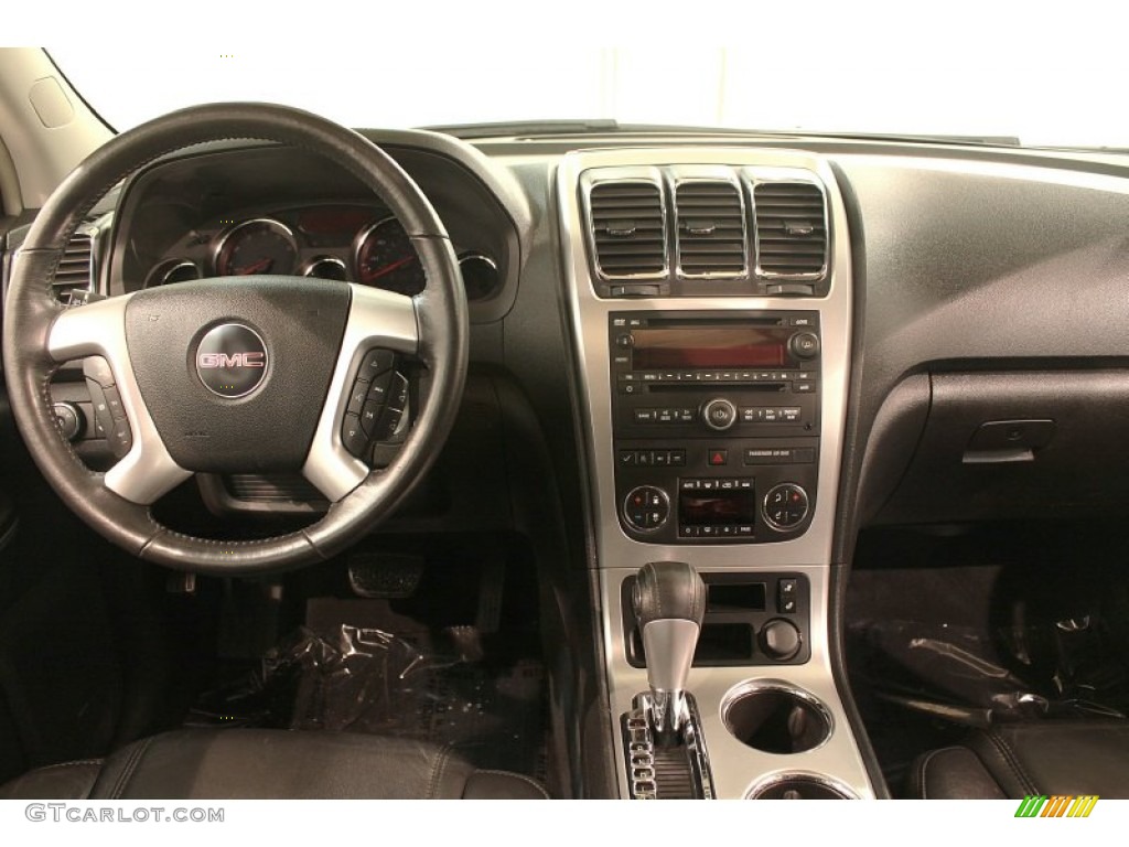 2008 GMC Acadia SLT Ebony Dashboard Photo #77444328