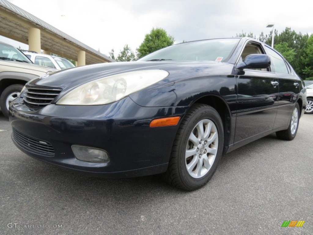 2002 ES 300 - Blue Onyx Pearl / Ivory photo #1