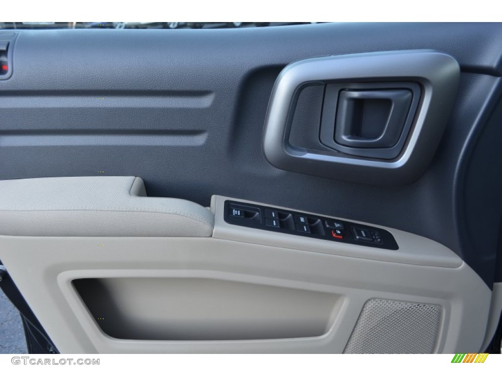 2009 Honda Ridgeline RTS Beige Door Panel Photo #77444670