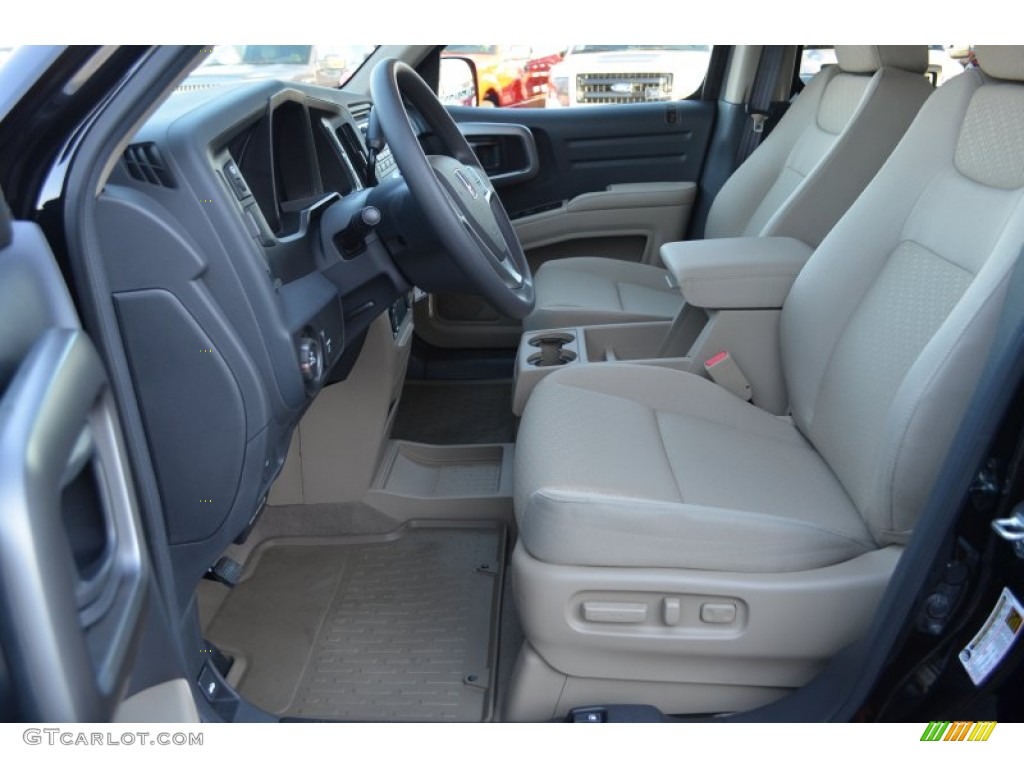 Beige Interior 2009 Honda Ridgeline RTS Photo #77444697
