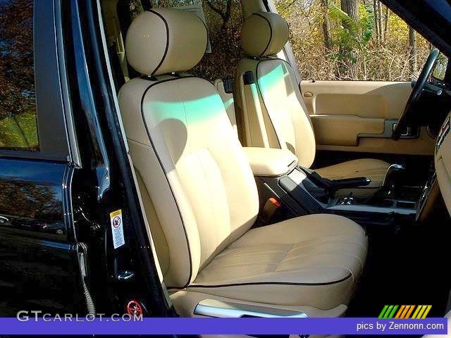 2006 Range Rover HSE - Java Black Pearl / Sand/Jet photo #21