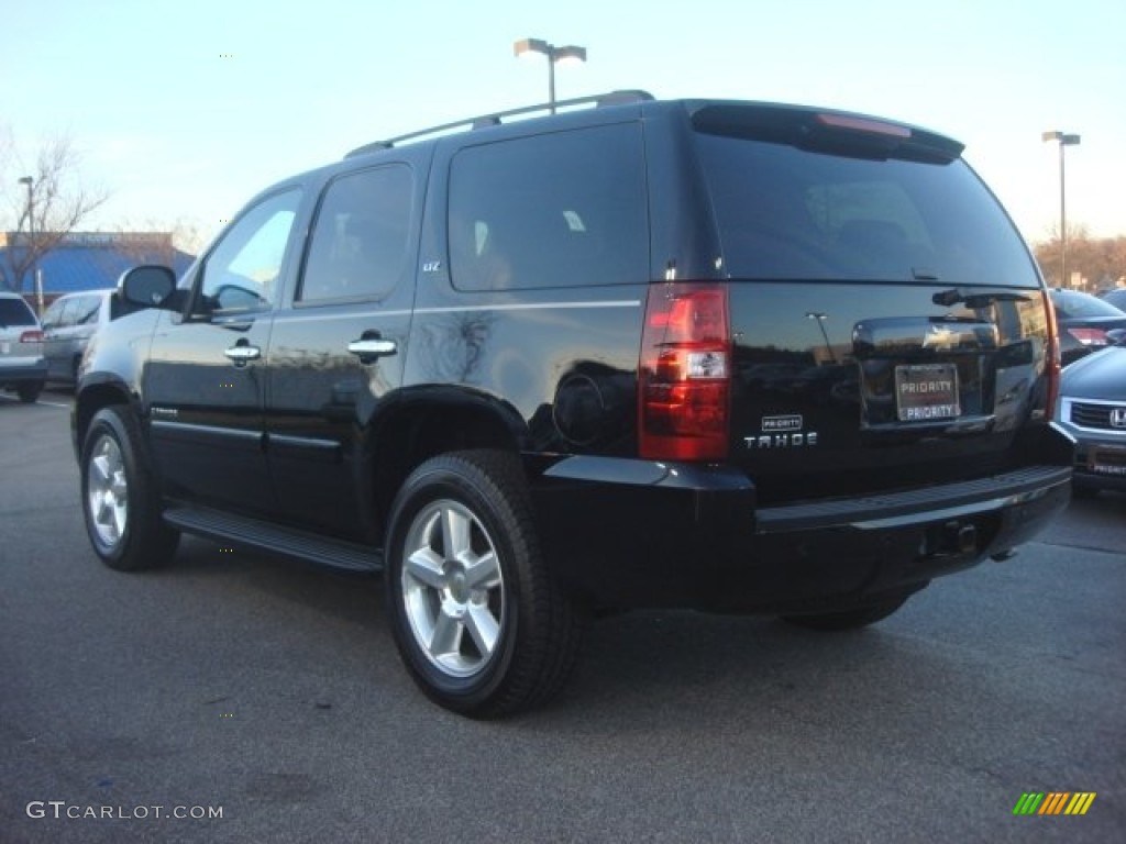2008 Tahoe LTZ 4x4 - Black / Ebony photo #4