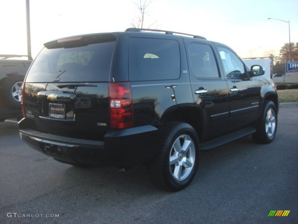 2008 Tahoe LTZ 4x4 - Black / Ebony photo #6