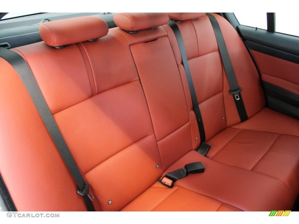 Fox Red Novillo Interior 2010 BMW M3 Sedan Photo #77445365