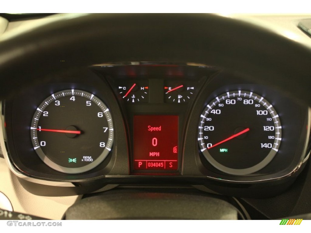 2010 GMC Terrain SLT AWD Gauges Photo #77445537