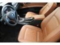 Saddle Brown Dakota Leather Front Seat Photo for 2010 BMW 3 Series #77445562
