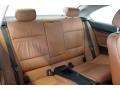 Saddle Brown Dakota Leather Rear Seat Photo for 2010 BMW 3 Series #77445592