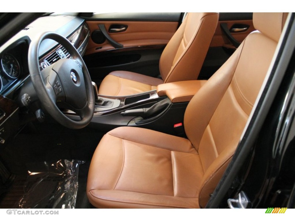 Saddle Brown Dakota Leather Interior 2010 BMW 3 Series 328i xDrive Sedan Photo #77445792