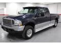 2003 True Blue Metallic Ford F250 Super Duty XLT SuperCab 4x4  photo #6