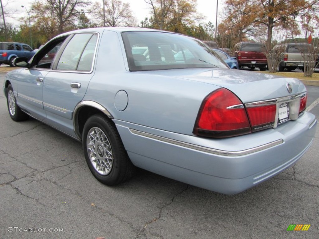 2001 Grand Marquis GS - Light Blue Metallic / Light Graphite photo #2