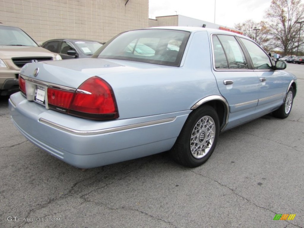 2001 Grand Marquis GS - Light Blue Metallic / Light Graphite photo #3