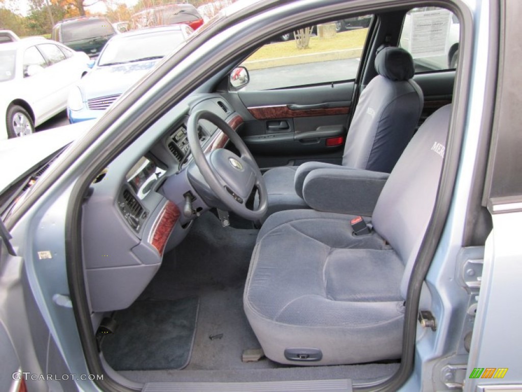 2001 Grand Marquis GS - Light Blue Metallic / Light Graphite photo #6