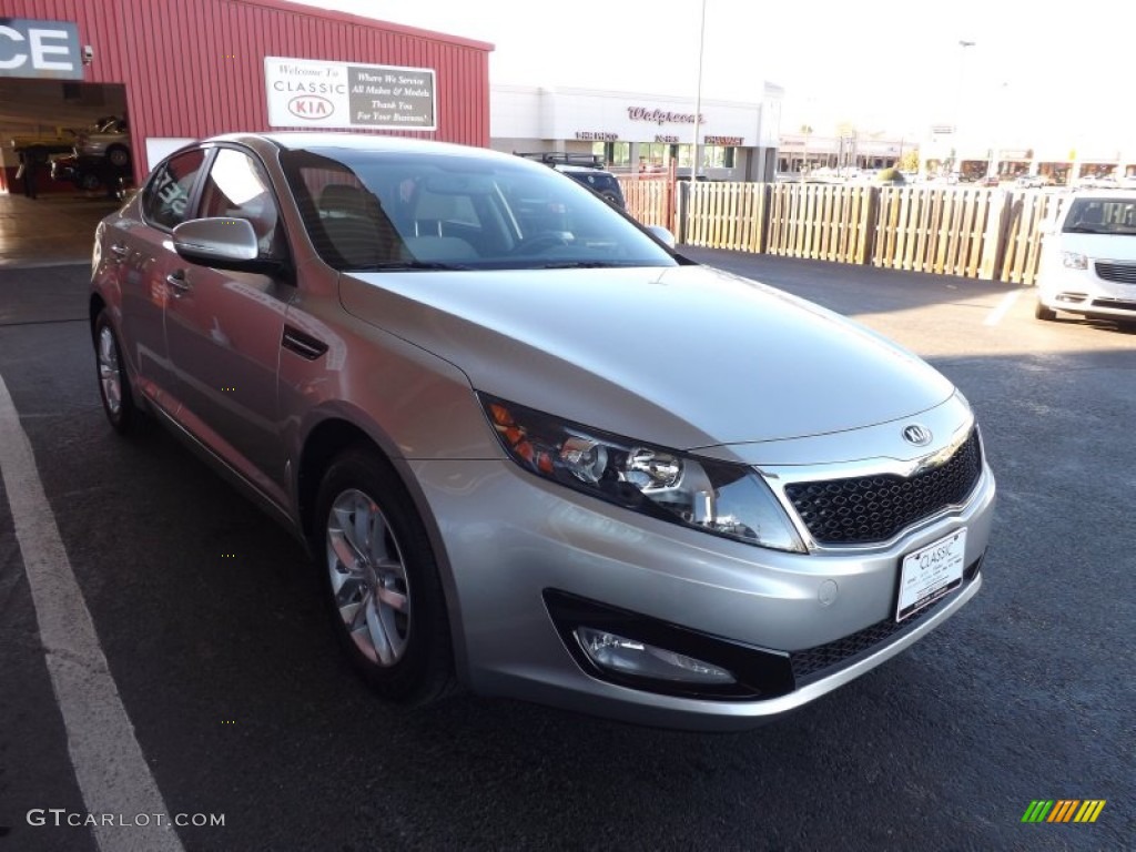 2013 Optima LX - Satin Metal Metallic / Beige photo #1