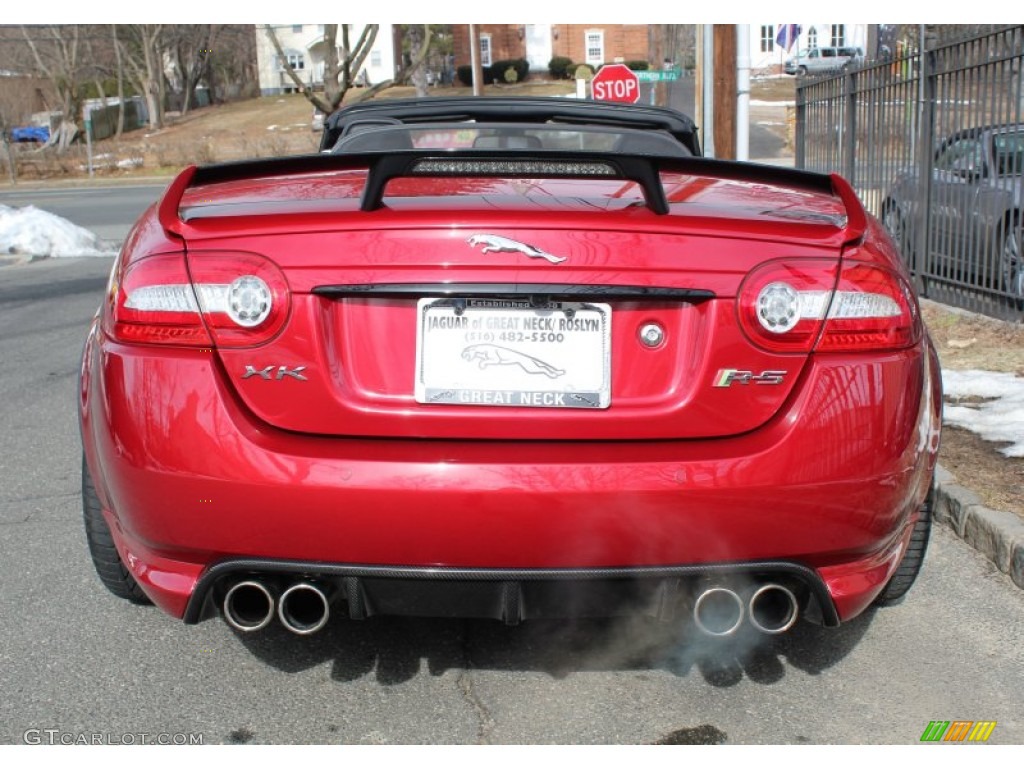 2012 XK XKR-S Convertible - Italian Racing Red Metallic / Red/Warm Charcoal photo #5