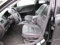 2006 Ford Fusion Charcoal Black Interior Front Seat Photo