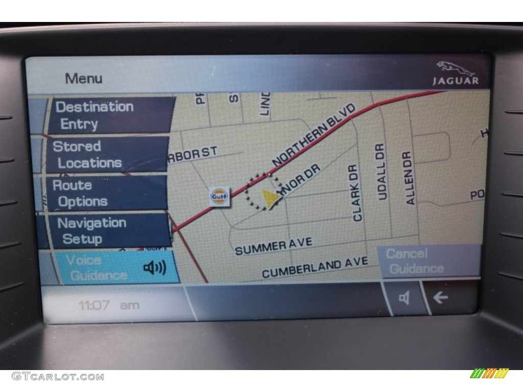 2012 Jaguar XK XKR-S Convertible Navigation Photo #77447439