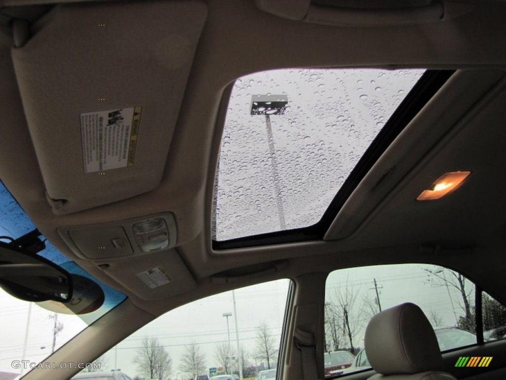 2005 Camry XLE V6 - Mineral Green Opalescent / Taupe photo #7