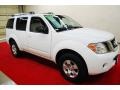 2008 Avalanche White Nissan Pathfinder LE  photo #1