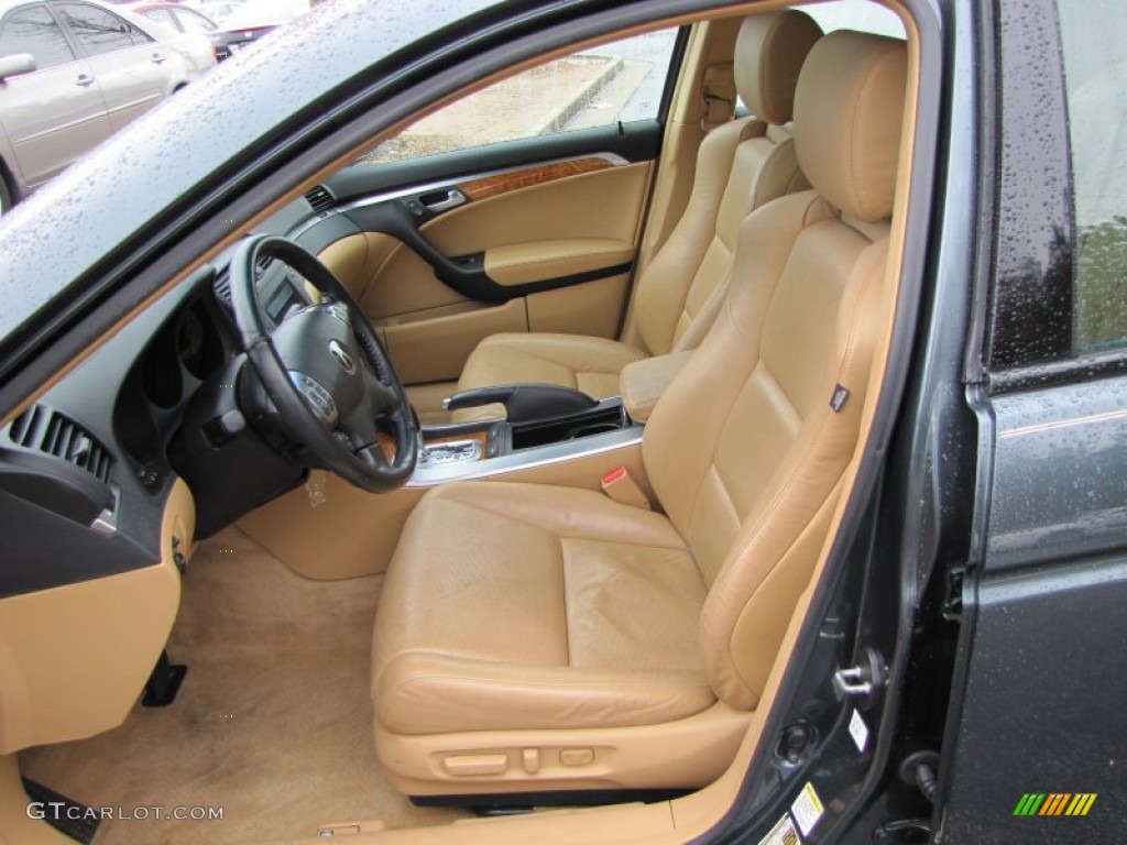 Camel Interior 2004 Acura TL 3.2 Photo #77448536