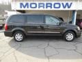 2012 Brilliant Black Crystal Pearl Chrysler Town & Country Touring  photo #1